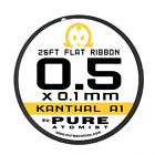 Pa.ka1-5r Pure Atomist Kanthal A1 Flat Ribbon Alloy Wire 0.5 X 0.1 Mm 25 50 100 Ft