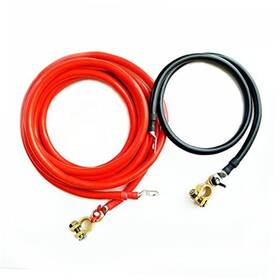 Pk123rbusa Paka Hand Tools Made In Usa - Battery Relocation Kit 2 Awg Cable Top Post 12 Ft Red 3