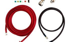 Pk204usrb Paka Tools Usa Made In Battery Relocation Kit 4 Awg Cable Top Post 20 Ft Red/ 5