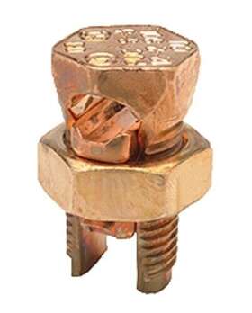 Penn-union S-4 100 500 8-4 Awg Split Bolt Connector- Pack Of 10
