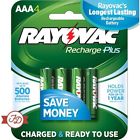Pl724-4b Rayovac Platinum Rechargeable Batteries Aaa Size Pack 012800513192