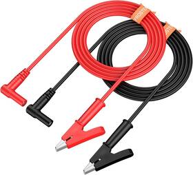 Psttl193  Proster Trading Limited 4mm Banana Plug To Alligator Clip - 15a 1000v Pure Copper Flexible