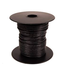 Ul1007 Qualitech 656403109361 Rebuild Skills 18 Awg Gauge Stranded Hook-up Wire 300v 100 Ft Black