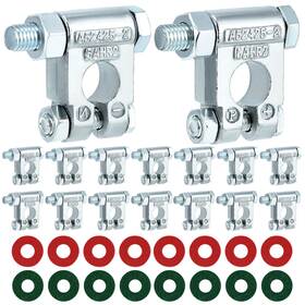 Dg16268 Qwork 8 Pairs Military Spec Battery Terminals With Marked Positive/negative