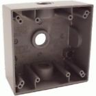 Raco - Electrical Gray-5333-0b Hole Bell 2-gang Box 1 Three 2 .