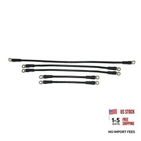Red Hawk Bat-1003 Battery Cable Set Includes 1 21 Inch 2 16 9 6 Gauge E-z-go Marathon 94