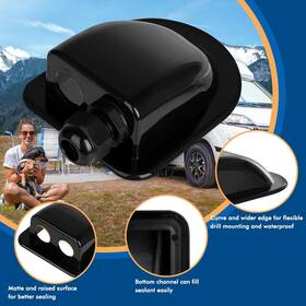S-ceg-2p Restmo Ip68 Waterproof Cable Entry Gland Dual Housing For Solar Panels Ofrv