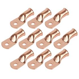 Riocan 909930461735 4/0 Awg 0000 Gauge 5/16 M8 Copper Ring Terminals 10 Pcs Heavy Duty B