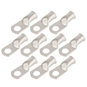 Rt-2-3 Riocan Rt-2-3/8 10pcs 2 Awg-3/8 M10 Tinned Copper Ring Terminals Battery Lugs Heavy Duty Wi