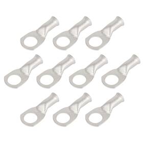 Rt-8-3 Riocan Rt-8-3/8 10pcs 8 Awg-3/8 M10 Tinned Copper Ring Terminals Battery Lugs Heavy Duty Wi