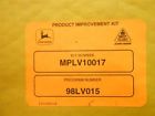 Mplv10017 Rod Deere John Kit