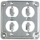 Rs830 Steel City Outlet Box Surface Cover Square Raised 784497584648
