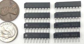 Sanyo La7956 Vintage New Old Stock Ic - Video Switch Tv/vcr Use Sip-9 Lot Of 8