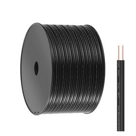Zd18spt2-800-bk Sbqwmzon 18 Gauge 2 Conductor Spt-2 800ft Low Voltage Flexible Extension Cord - Strand