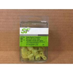 Sf-nyqdmfi-250 Sf Male Nylon Couplers 12-10 Awg 30pk 209207