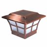 Slo79c Classy Caps Mfg Inc Copper Plated Prestige Solar Post Cap