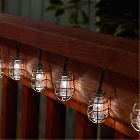 3761wr20 Smart Solar Cornelius String 20 White Led Light Pewter