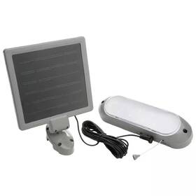 Southwire 711181520446 7-watt Grey Integrated Led Rechargeable Solar-panel Shed Light