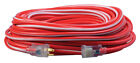 2549sw0041 Southwire Extension Cord Sjtw 12/3 100foot Red White With Lighted Ends