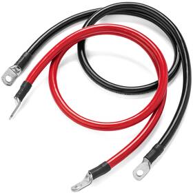 Spartan Power 852877007718 4 Awg Battery Cables - Made In The Usa Terminated 5/16 Inch 2 Ft New