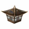 Su52278 Supershine Copper Plated Ambience Solar Post Cap