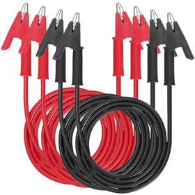 Et-005 Sumnacon Dual Ended Crocodile Alligator Clips 15a Test Lead Wire Cable With