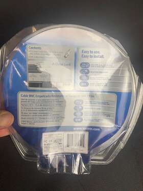 Swann 814282005512 Pro 50ft/15m Bnc To Video Integrated Power Cable Cctv Security Cord