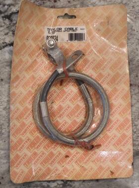 Taylor 088197200243 Battery Cable 20024 / 24 Inch Top Post Ss Stainless Braided Car Truck Rv Boat