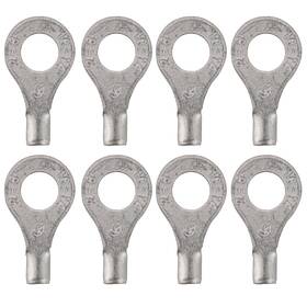 Teansic Ic438n 100pcs Non-insulated Ring Terminal Awg16-14 Electrical Wire Crimp Connectors