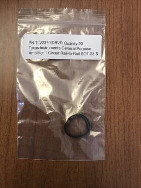 Tlv2370idbvr Texas Instruments Lot Of 20 Integrated Circuit Custodia Smd Make