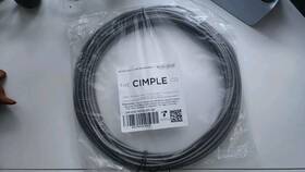 Cmp-wire-thn-10a-gry-50f The Cimple Co Thhn / Building Wire - Gray Jacket 10 Gauge Solid Copper Ul Uv 50 Ft
