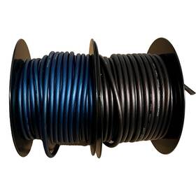 Vsw0610bl The Install Bay Vsw0610bl/bk 6 Gauge Awg Wire Clabe 20 Ft 10 Black Blue Power Ground Strand