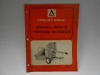 Tm-34a Ins. Operating Blower Allis-chalmers -24a4 Model Used 660- Forage