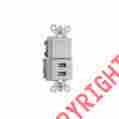 Tm83usbwcc6 Legrand Ps Usb Chrgr Sngle Pole 3way W 785007022322