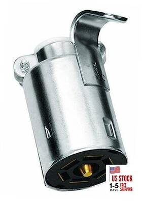 118031 Tow Ready Reese Towpower803wiring Connector 7-way Trailer End No Wire 1
