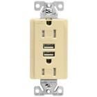 Tr7745v-k Tr7745v- Receptacle Usb Ivy Dual Cooper Wiring Port