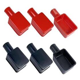 Triwenve 860500 6pcs Battery Terminal Cover Soft Rubber Insulating