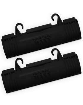Twist And Seal 857480003867 Maxx 2 Pack - Heavy Duty Extension Cord Protection Black New
