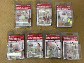 19-pca-ut Utilitech Assorted Push-in Connectors 22-12 Gauge 10-pcs Lot Of 7packs