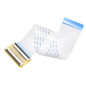 Uxcell 752374540957 Flexible Flat Cable And Flip Up To Mount Adapter Kit 60p 0.5mm Pitch 20cm