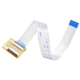 Uxcell 752374541046 A Type Flexible Flat Cable And Flip Up To Mount Adapter Kit 13p 1.0mm Pitch 20cm
