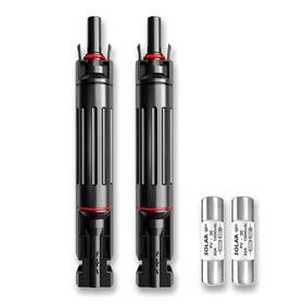 Fuse001 Vanfeb Solar Panel Fuse Connector Ip68 Waterproof 1000v In-line Holder Male And