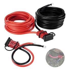 11029077us Venussar 24 Ft Quick Disconnect Winch Power Cable 4 Gauge Awg Copper Wiring Heavy