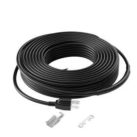 Ip67 Vevor 705353517228 100 Ft. Pipe Heat Cable Self-regulating 5w/ft. To 8w/ft. Tape 120-volt