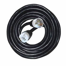 09-00215 Voltec 100ft 6/3-8/1 Stow 50a Temporary Power Cord Black 09-00215 Voltec 100ft 6/3-8/1 Stow 50a Temporary Power Cord Black