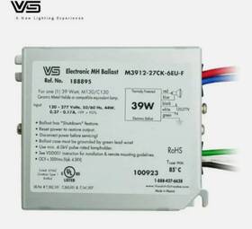 M3912-27ck-6eu-f Vossloh-shawbe Schwabe 188895 39 Watt Emh Ballast