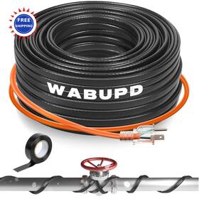 Wabupd 658361200081 Heat Tape For Water Pipes 50ft Electric Ft-200ft 3ft-200ft Deicing Cable Heating
