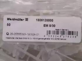 1806120000 Weidmuller 50pcs/new Em 8/30 Terminal Block Marker