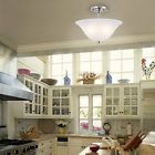 6664300 Westinghouse Ceiling Semi-flush-mount 2-light Fixture Brushed Interior