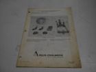 586084 Wheel Nos The Pack Inst. Allis-chalmers Drive Inst . Fertilizer